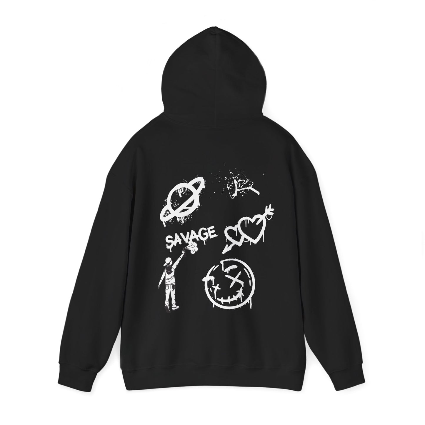 Astronaut Graphic Unisex Hoodie, Cozy Sweatshirt for Space Lovers, Casual Wear, Perfect for Gifts, Birthday and Space Events