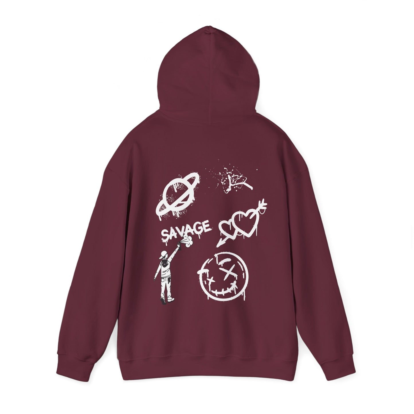 Astronaut Graphic Unisex Hoodie, Cozy Sweatshirt for Space Lovers, Casual Wear, Perfect for Gifts, Birthday and Space Events